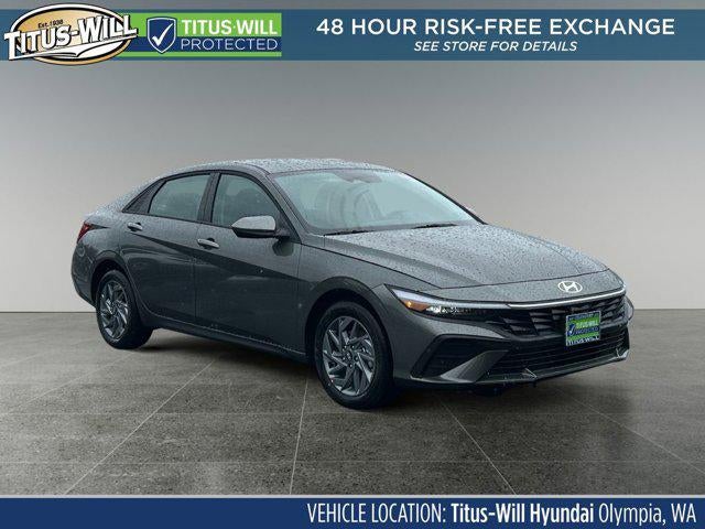 2026 Hyundai Elantra Hybrid Blue