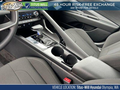 2026 Hyundai Elantra Hybrid Blue