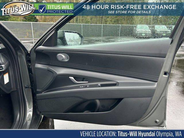 2026 Hyundai Elantra Hybrid Blue