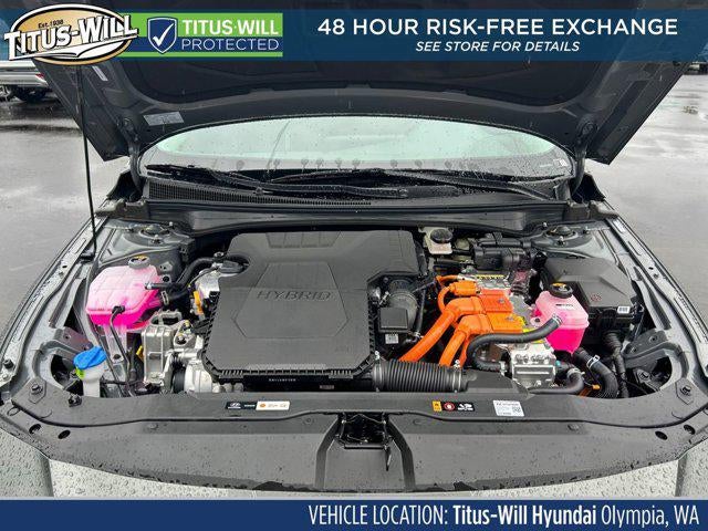 2026 Hyundai Elantra Hybrid Blue
