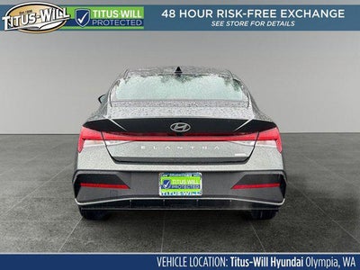 2026 Hyundai Elantra Hybrid Blue