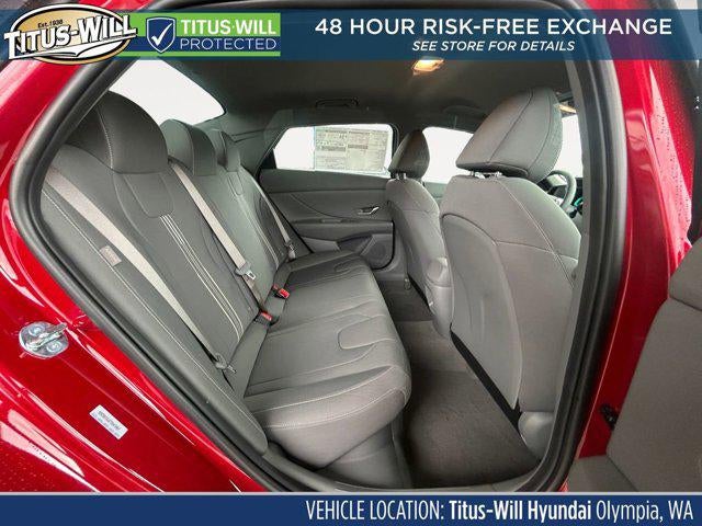 2026 Hyundai Elantra Hybrid Blue