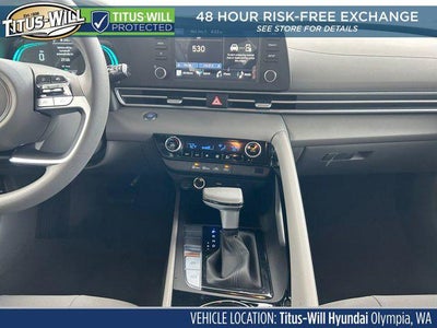 2026 Hyundai Elantra Hybrid Blue