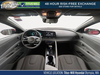 2026 Hyundai Elantra Hybrid Blue