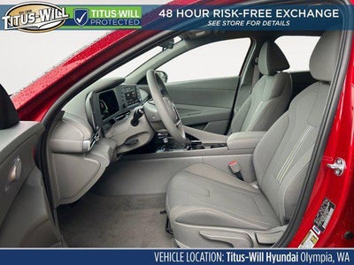 2026 Hyundai Elantra Hybrid Blue