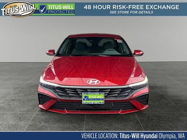 2026 Hyundai Elantra Hybrid Blue