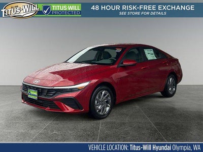 2026 Hyundai Elantra Hybrid Blue