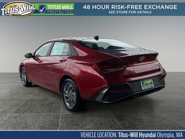 2026 Hyundai Elantra Hybrid Blue