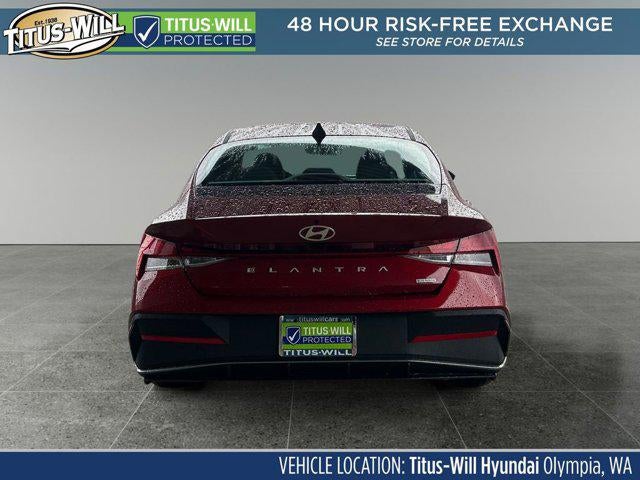 2026 Hyundai Elantra Hybrid Blue