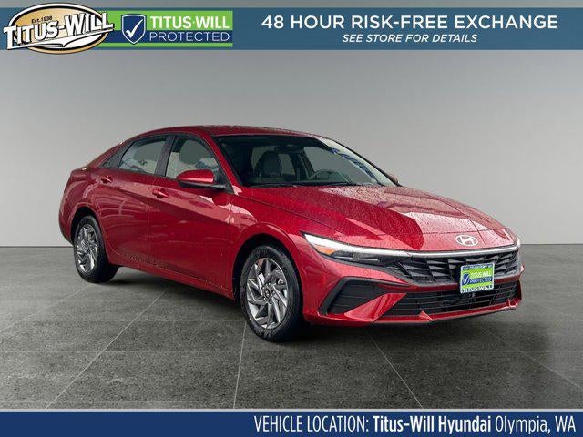 2026 Hyundai Elantra Hybrid Blue