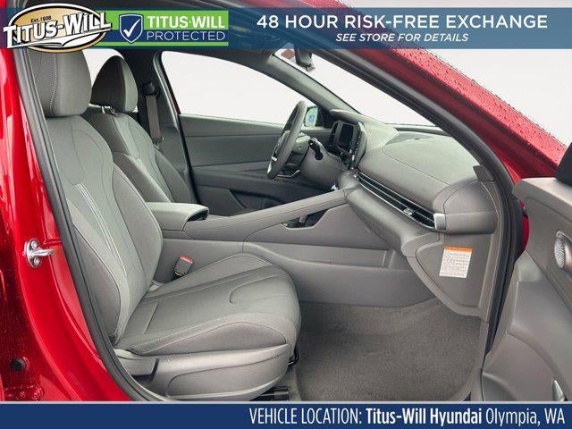 2026 Hyundai Elantra Hybrid Blue