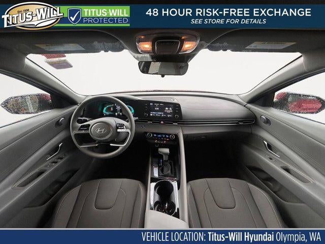 2026 Hyundai Elantra Hybrid Blue