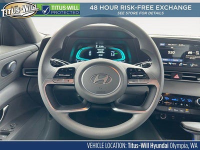 2026 Hyundai Elantra Hybrid Blue