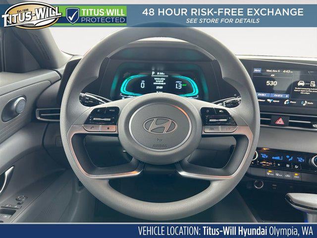 2026 Hyundai Elantra Hybrid Blue