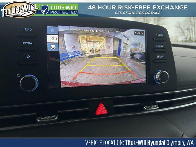 2026 Hyundai Elantra Hybrid Blue