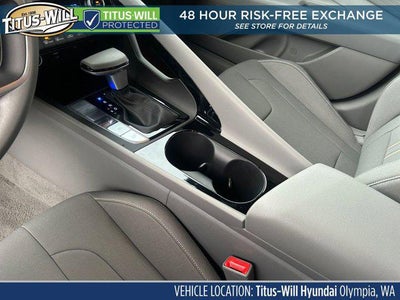 2026 Hyundai Elantra Hybrid Blue