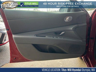 2026 Hyundai Elantra Hybrid Blue