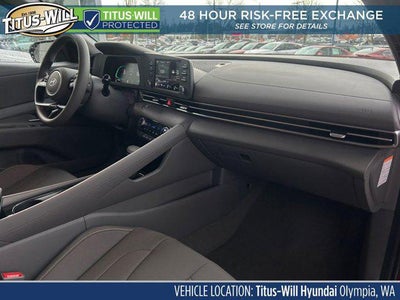 2026 Hyundai Elantra Hybrid Blue