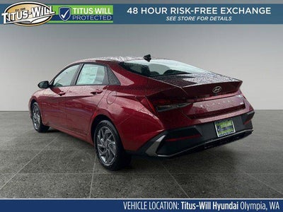 2026 Hyundai Elantra Hybrid Blue