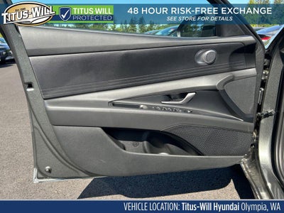 2026 Hyundai Elantra Hybrid Blue