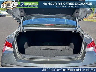 2026 Hyundai Elantra Hybrid Blue
