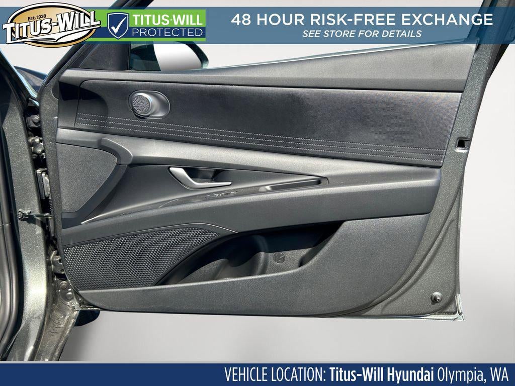 2026 Hyundai Elantra Hybrid Blue