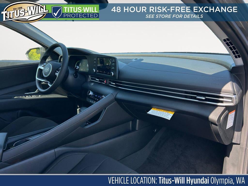 2026 Hyundai Elantra Hybrid Blue