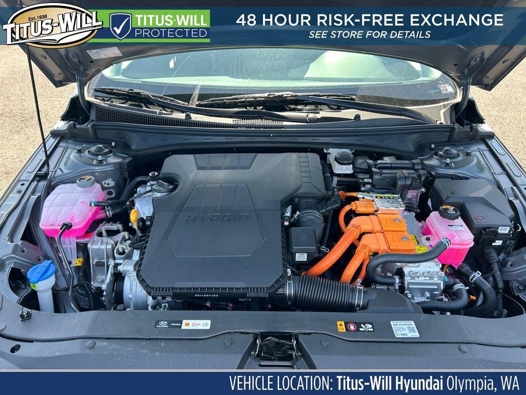 2026 Hyundai Elantra Hybrid Blue