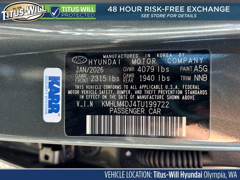 2026 Hyundai Elantra Hybrid Blue
