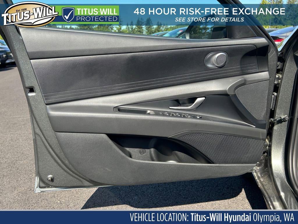 2026 Hyundai Elantra Hybrid Blue