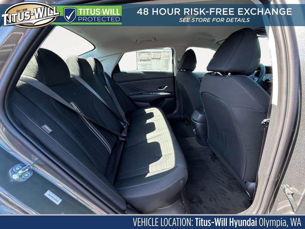 2026 Hyundai Elantra Hybrid Blue