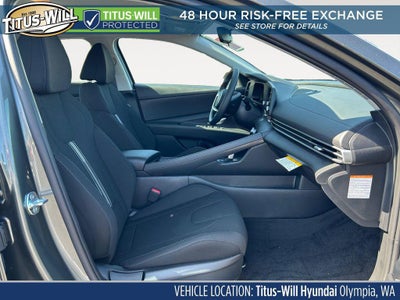 2026 Hyundai Elantra Hybrid Blue