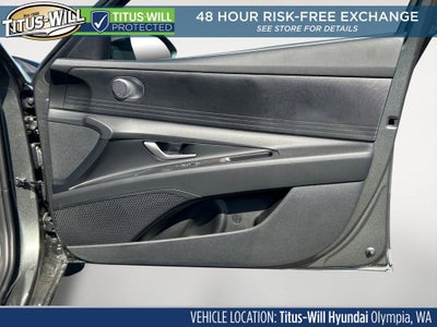 2026 Hyundai Elantra Hybrid Blue