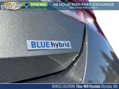 2026 Hyundai Elantra Hybrid Blue