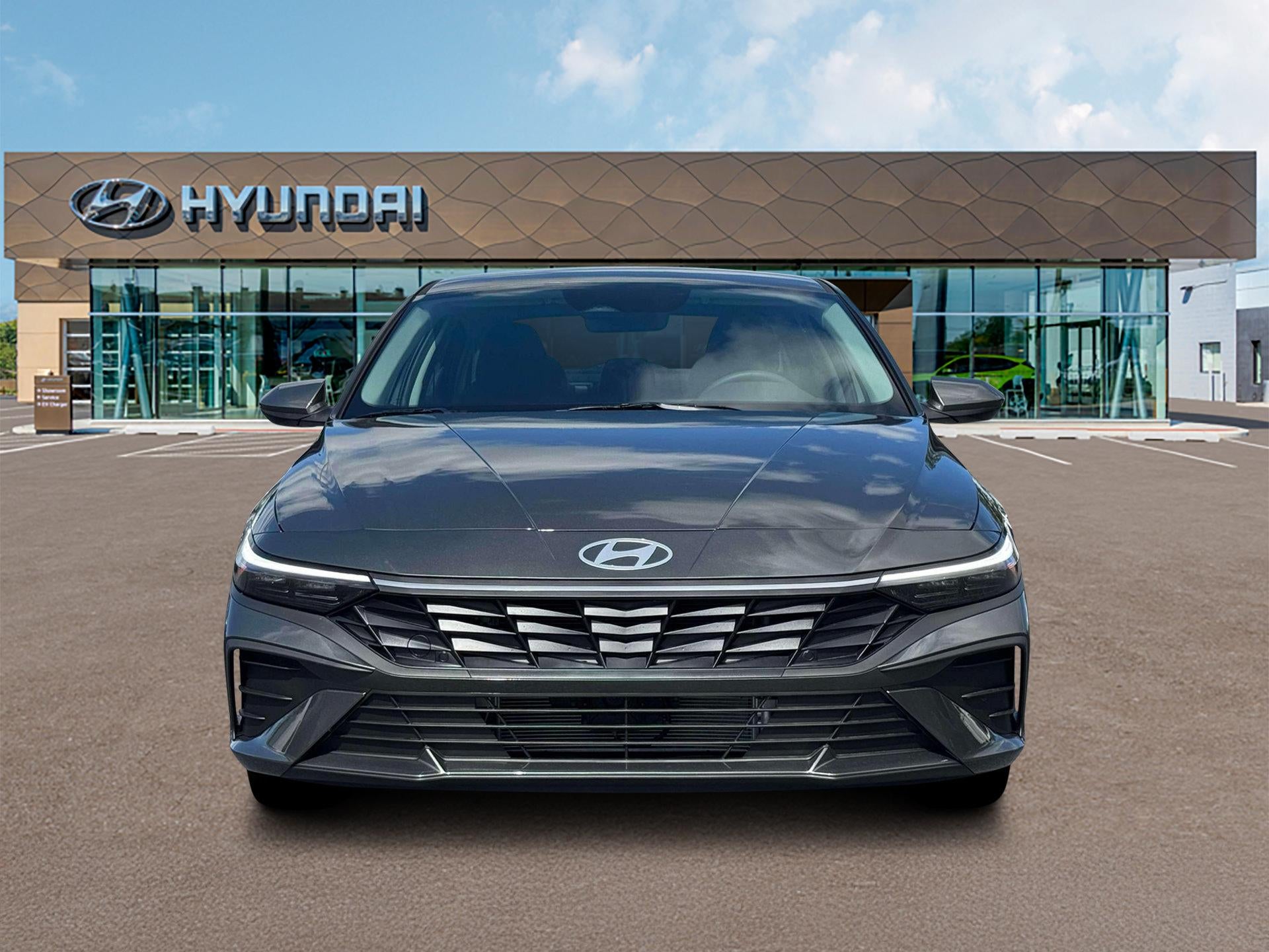 2026 Hyundai Elantra Hybrid Blue
