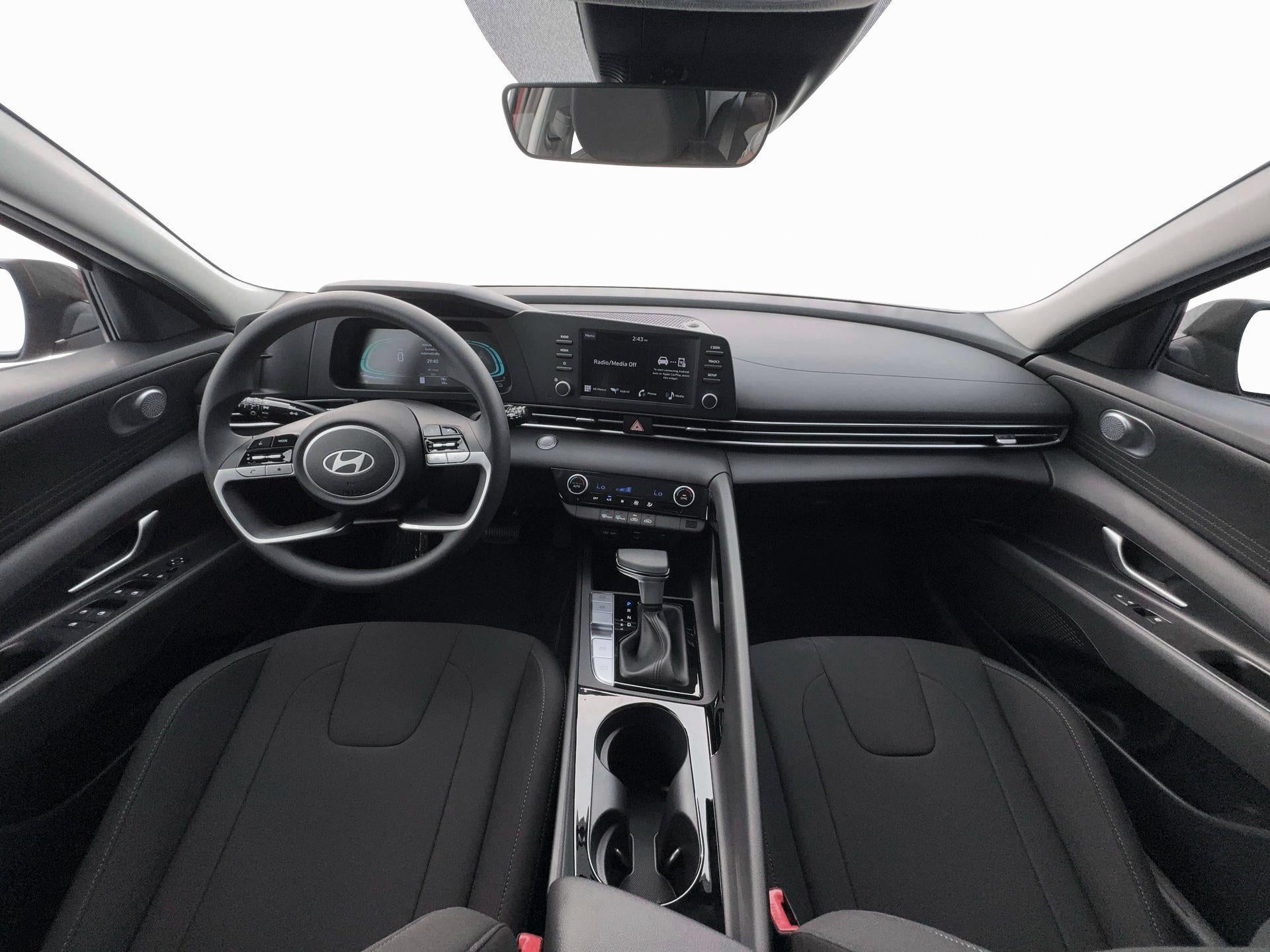 2026 Hyundai Elantra Hybrid Blue
