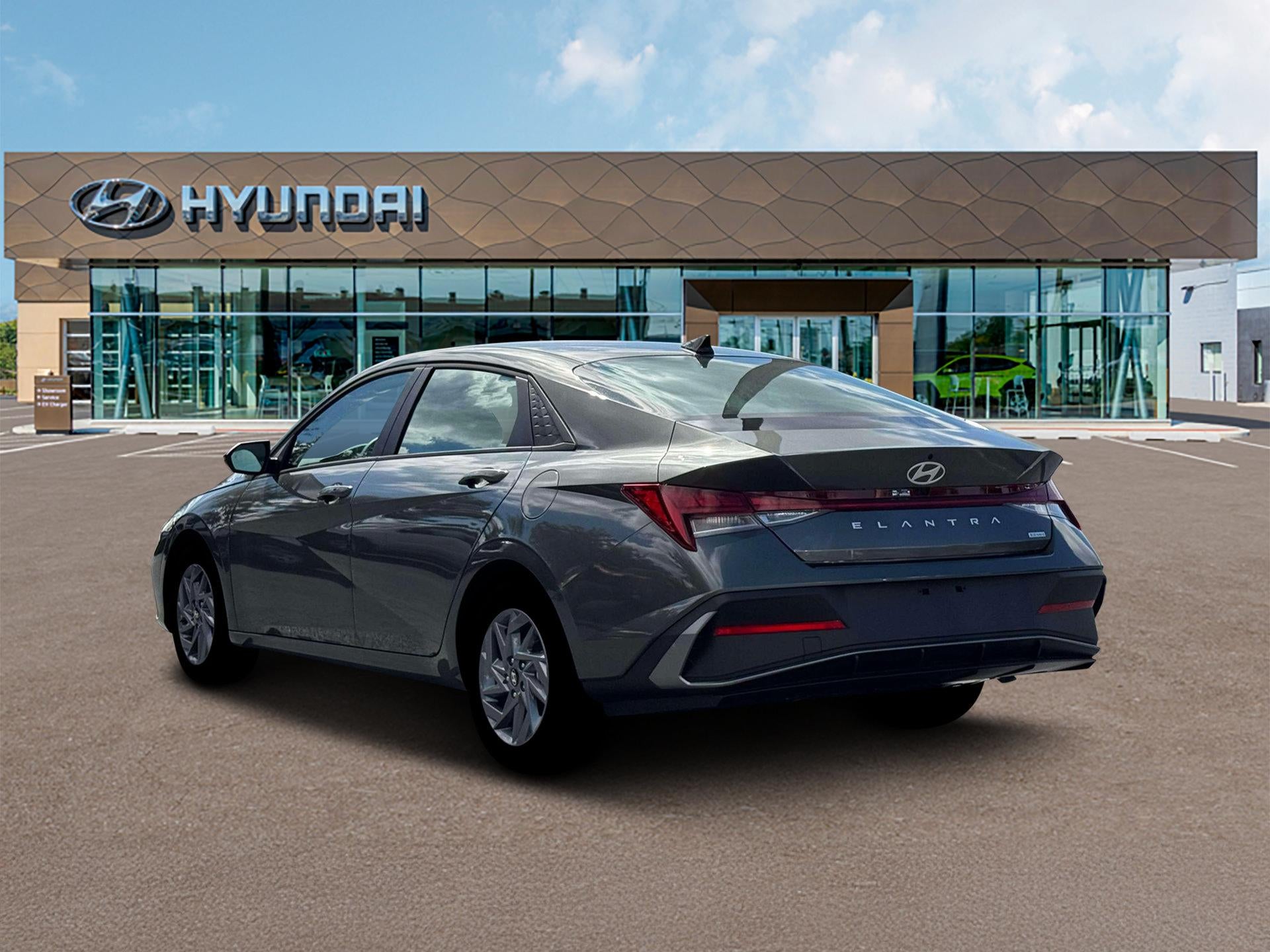 2026 Hyundai Elantra Hybrid Blue