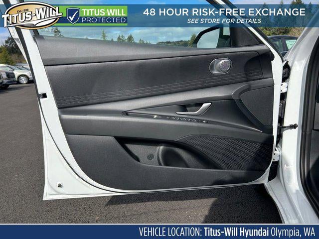 2026 Hyundai Elantra Hybrid Blue