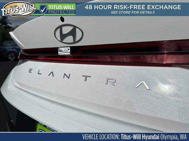 2026 Hyundai Elantra Hybrid Blue