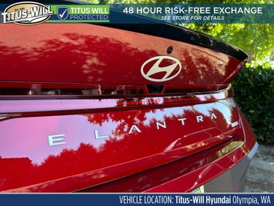 2025 Hyundai Elantra Hybrid SEL Sport