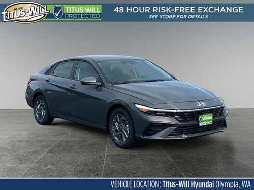 2026 Hyundai Elantra Hybrid Blue