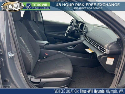 2026 Hyundai Elantra Hybrid Blue