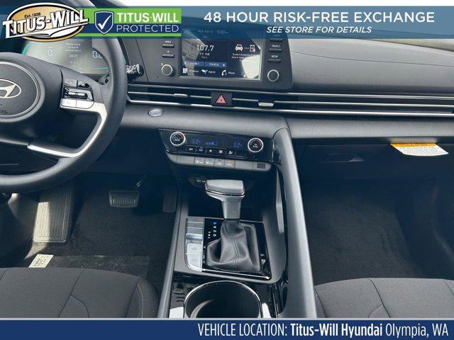 2026 Hyundai Elantra Hybrid Blue