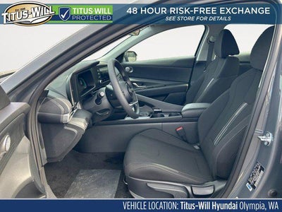 2026 Hyundai Elantra Hybrid Blue