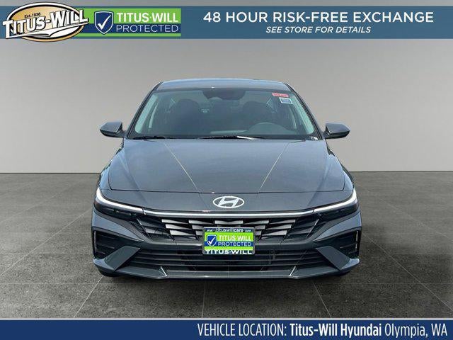 2026 Hyundai Elantra Hybrid Blue