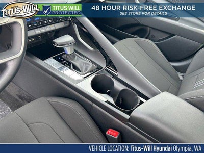 2026 Hyundai Elantra Hybrid Blue