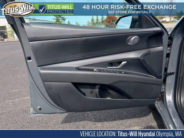 2026 Hyundai Elantra Hybrid Blue