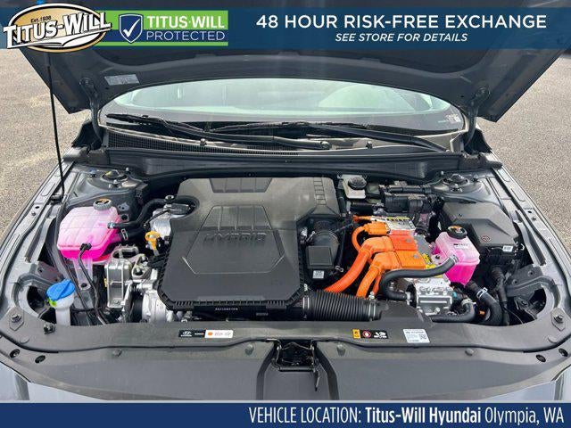 2026 Hyundai Elantra Hybrid Blue