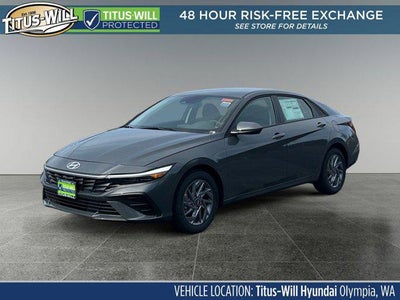 2026 Hyundai Elantra Hybrid Blue