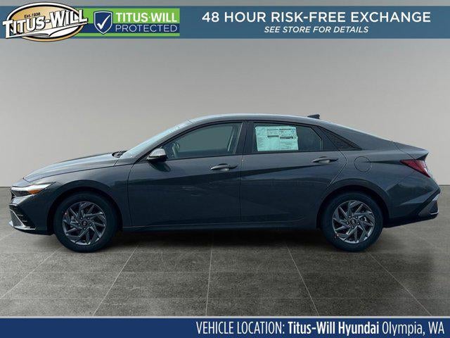 2026 Hyundai Elantra Hybrid Blue